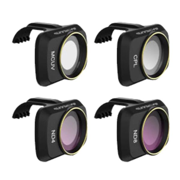 Sada 4 filtrov CPL ND 4/8 UV Sunnylife pre DJI Mini 2 (MM-FI9257)
