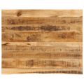 vidaXL Stolová doska 100x80x2,5 cm živý okraj masívny mangovník