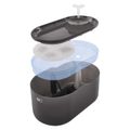 Vodná fontána EMOS H6102 GoSmart, 2,6 l, sivá, Wi-Fi