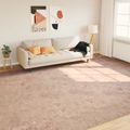 vidaXL Behúň MARSA Piesková 300 x 400 cm Polyester a PVC