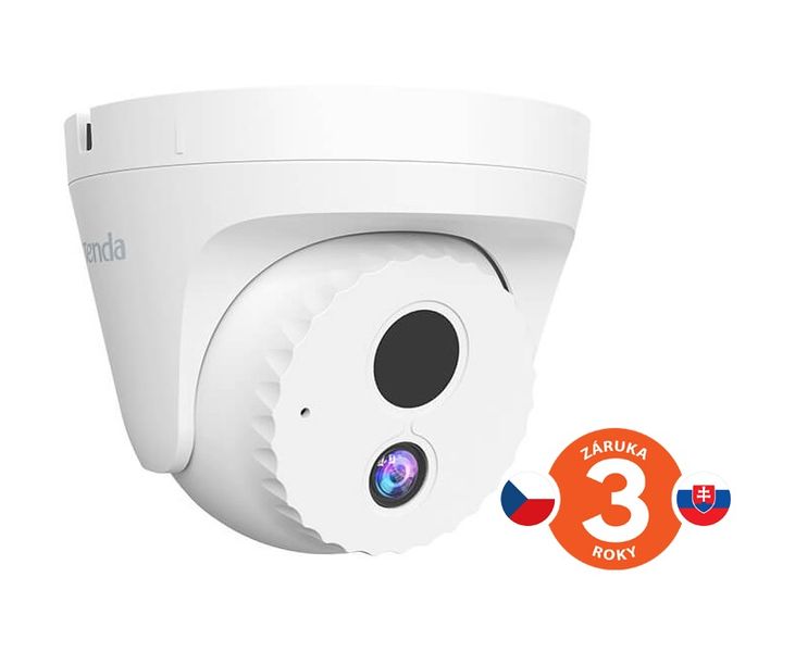 Tenda IC7-PRS-4 - Vonkajšia PoE 4Mpx Dome kamera, OnViF, detekcia pohybu+zvuku, nočné videnie, H.265