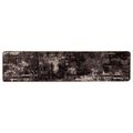 vidaXL Behúň MARSA Čierna 50 x 100 cm Polyester a PVC