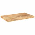 vidaXL Stolová doska 40x20x3,8 cm obdĺžniková masívna mangová farba