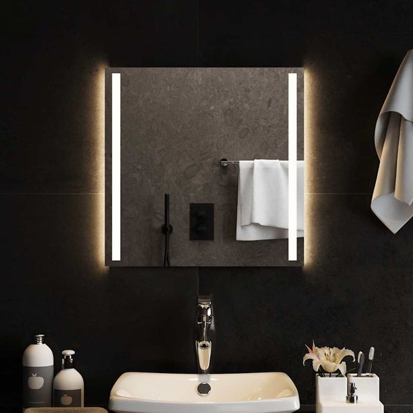 vidaXL LED kúpeľňové zrkadlo 50x50 cm