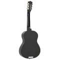 vidaXL Klasická gitara pre začiatočníkov a deti čierna 1/2 34"