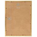 vidaXL Fotorámiky na stenu, koláž 3 ks, zlaté 40x50 cm, MDF
