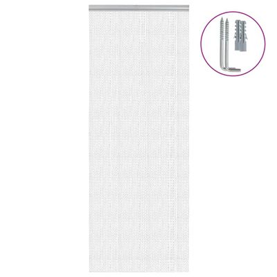 vidaXL Záves na dvere 80x212 cm hliník