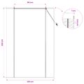 vidaXL Roleta Prírodná 130 x 220 cm Bambus