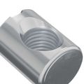 vidaXL Zátky 3462 ks Strieborná M6 x 13 mm Kov