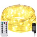 vidaXL Lano so svetlom s 240 LED-i Teplá biela 10 m PVC