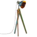 vidaXL Podlahová lampa 25 W viacfarebná 45x45x120 cm E27
