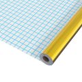 vidaXL Samolepiacia tapeta na nábytok lesklá zlatá 500x90 cm PVC