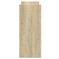 vidaXL Stolový organizér nastav. dub sonoma 40x17x41 cm kompozit.drevo