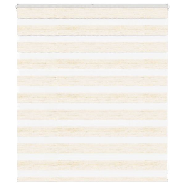 vidaXL Zebra roleta 125x100 cm šírka látky 120,9 cm polyester