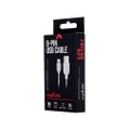 Maxlife Nabíjací kábel 8-PIN for iPhone / iPad / iPod 1A 1m, biely
