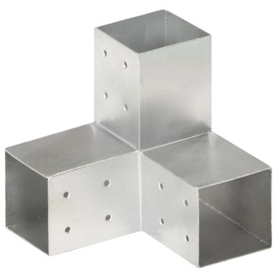 vidaXL Trámová spojka v tvare Y 81x81 mm pozinkovaný kov
