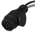 Káblová redukcia zástrčky tažného zariadenia TRAILER CABLE 6, zo 13pin na 7pin N+S, 35 cm SIXTOL