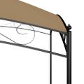 vidaXL Altánok 3x4x2,65 m sivohnedý 180 g/m²