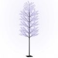 vidaXL Vianočný stromček 2000 LED modré biele svetlo kvety čerešne 500 cm
