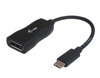 i-tec USB-C Display Port Adapter 4K/60Hz Redukce, USB 3.1 typ C na DisplayPort, 4K 60Hz, čierna