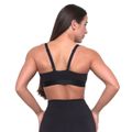 Športová podprsenka String Essence Black - GymBeam, veľkosť XS