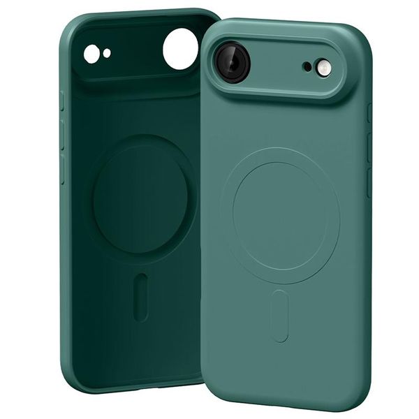 Mercury semi-silicone magsafe pre iphone 17 air, zelená