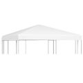 vidaXL Strieška na altánok 270 g/m², 3x3 m, biela
