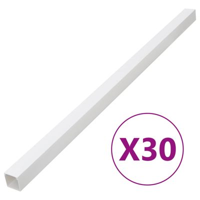 vidaXL Káblový rozvod 60x40 mm 30 m PVC