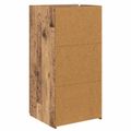 vidaXL Servírovacia skriňa Staré drevo 45 x 42,5 x 93 cm