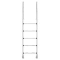vidaXL Bazénový rebrík 54x38x211 cm 304 nehrdzavejúca oceľ