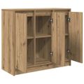 vidaXL Komoda dub artisan 85x34x76 cm spracované drevo