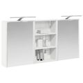 vidaXL Set kabinetov do kúpeľne 3 ks 126 x 16 x 62.5 cm