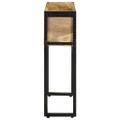 vidaXL Kvetináč 60x20x68 cm surové mangovníkové drevo