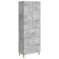 vidaXL Sada skríň 2 ks 66 x 34,5 x 90 cm Kompozitné drevo