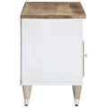 VidaXL TV skrinka 100x33,5x46 cm Masívne drevo Mango