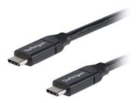 3 ft / 1m - USB-IF Certified - 5A PD - USB 2.0 - USB Type C Charging Cable - USB C Fast Charge Cable (USB2C5C1M) - USB kábel - USB-C (M) do USB-C (M) - Thunderbolt 3 / USB 2.0 - 5 A - 1 m - čierna