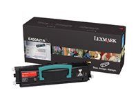 Čierna - originálna - kazeta s farbivom LCCP - pre Lexmark E450dn, E450dtn