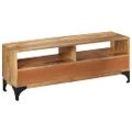 vidaXL TV stolík z mangového dreva, 120 x 35 x 45 cm