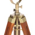 vidaXL Lampa na statíve, mangový masív 165 cm
