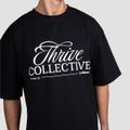 Tričko Thrive Black - GymBeam, veľkosť M