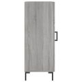 vidaXL Komoda sivý dub sonoma 34,5x34x90 cm spracované drevo