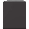 vidaXL TV skrinky 2 ks čierne 67x39x44 cm oceľ