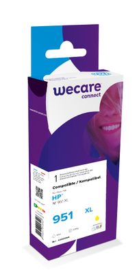 WECARE ARMOR atrament kompatibilný s HP CN048AE, žltá/yellow