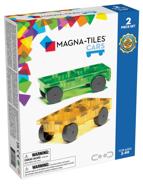 Magnetická stavebnica Cars 2 dielna Green/yellow
