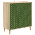 vidaXL Servírovacia skriňa GELEEN Sonoma 69 x 33 x 75 cm