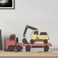 vidaXL Priehľadná reklamná krabica 56x36x37 cm akrylová
