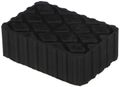 Gumová podložka pre zdvíhač automobilov JACK PAD 17, 120x80x40 mm SIXTOL