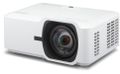 ViewSonic LSD400HD-ST 1080P, 4000AL, Laser Phosphor system, TR0.496, HDMI x2, 15W SPK, HV keystone Projektor, laser phosphor, 4000 ANSI lumenu, Full HD 1080p, ultra krátká projekcní vzdálenost 0,5, DLP technologie, 30 000 hodin