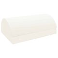vidaXL 44 x 29 x 17 cm Pevný PU pena Sivá