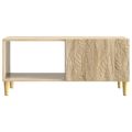 vidaXL Konferenčný stolík Dub sonoma 90 x 50 x 40 cm Kompozitné drevo